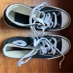 Sold on another platform Kids high top converse